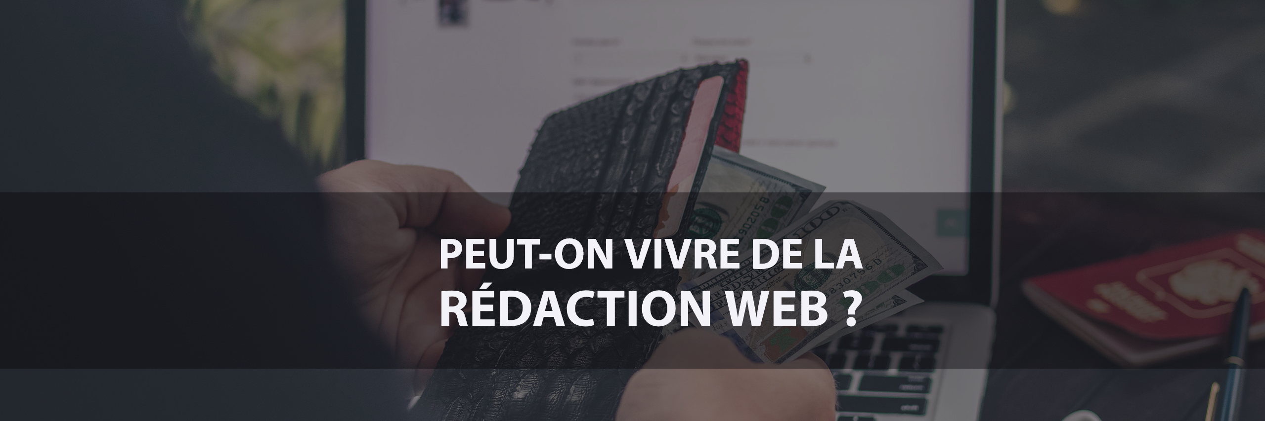 Peut-on vivre de la Rédaction Web